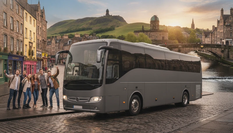 Edinburgh's Viral Photo Spots: Your Ultimate Group Tour Itinerary with Coach Hire