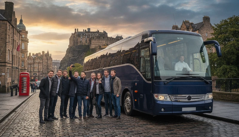 Edinburgh's Viral Photo Spots: Your Ultimate Group Tour Itinerary with Coach Hire